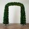 8ft. Pre-Lit Pine Artificial Christmas Tree Archway, Warm White LED Lights